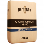 Штукатурая цементно-песчаная сухая смесь Perfekta М-150, 50 кг Штукатурая цементно-песчаная сухая смесь Perfekta М-150, 50 кг