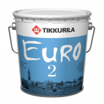 Краска для стен и потолков Tikkurila Euro 2 (9 л)