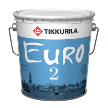 Краска для стен и потолков Tikkurila Euro 2 (9 л) Краска для стен и потолков Tikkurila Euro 2 (9 л)