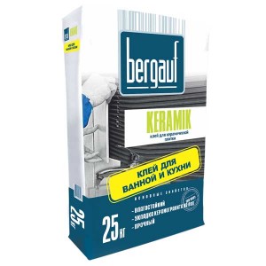 BERGAUF KERAMIK клей для плитки, 25 кг