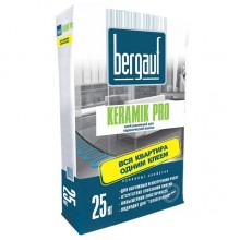 Клей для плитки BERGAUF KERAMIK PRO, 25 кг Клей для плитки BERGAUF KERAMIK PRO, 25 кг