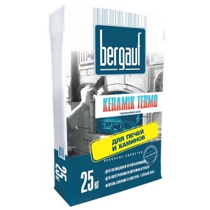 Bergauf Keramik Termo термостойкий клея для плитки, 25 кг