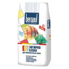 Затирка для швов Bergauf KITT (белая), 25 кг