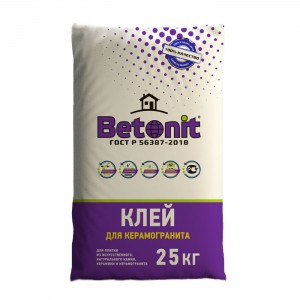 Клей для керамогранита Betonit, 25 кг
