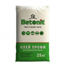 Клей плиточный Betonit Профи, 25 кг Клей плиточный Betonit Профи, 25 кг