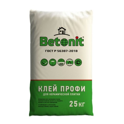 Клей плиточный Betonit Профи, 25 кг