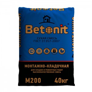 Сухая смесь М-200 Betonit, 40 кг