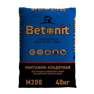 Сухая смесь М-200 Betonit, 40 кг Сухая смесь М-200 Betonit, 40 кг