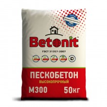 Пескобетон М-300 Betonit, 50 кг Пескобетон М-300 Betonit, 50 кг