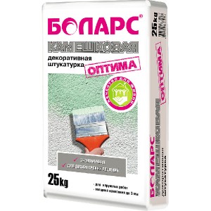 Декоративная штукатурка Боларс Камешковая Оптима, 25 кг