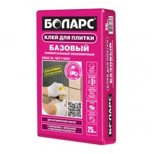 Клей для плитки БОЛАРС Базовый, 25 кг Клей для плитки БОЛАРС Базовый, 25 кг