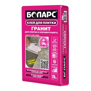 Клей плиточный БОЛАРС ГРАНИТ, 25 кг