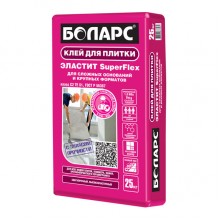 Плиточный клей Боларс Эластит Superflex, 25 кг Плиточный клей Боларс Эластит Superflex, 25 кг