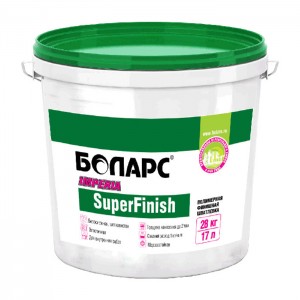 Готовая шпатлевка БОЛАРС IMPERIA SUPER FINISH, 28 кг