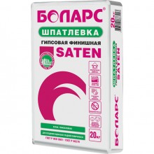 Шпатлевка гипсовая Боларс SATEN, 20 кг Шпатлевка гипсовая Боларс SATEN, 20 кг