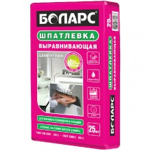 Шпатлевка фасадная БОЛАРС Выравнивающая, 25 кг Шпатлевка фасадная БОЛАРС Выравнивающая, 25 кг