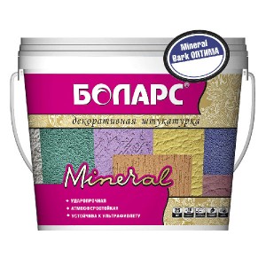 Боларс Mineral Bark Оптима декоративная штукатурка, 25 кг