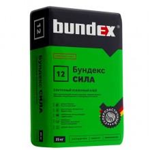Клей плиточный Bundex Сила, 25 кг