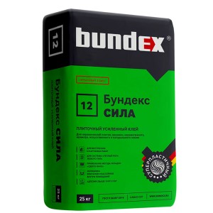 Клей плиточный Bundex Сила, 25 кг