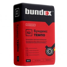 Шпатлевка гипсовая Bundex Темпо, 20 кг Шпатлевка гипсовая Bundex Темпо, 20 кг