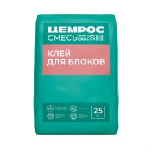 Клей для блоков ЦЕМРОС ЦС-104, 25 кг Клей для блоков ЦЕМРОС ЦС-104, 25 кг