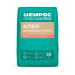 Клей для плитки ЦЕМРОС ЦС-103 С2Е, 25 кг Клей для плитки ЦЕМРОС ЦС-103 С2Е, 25 кг