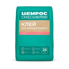 Клей для плитки ЦЕМРОС ЦС-103 С2Е, 25 кг Клей для плитки ЦЕМРОС ЦС-103 С2Е, 25 кг