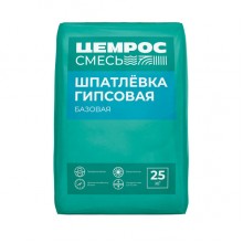 Шпатлевка гипсовая ЦЕМРОС ЦС-004 Базовая белая, 25 кг Шпатлевка гипсовая ЦЕМРОС ЦС-004 Базовая белая, 25 кг