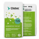 Наливной пол Толстый Cleber T25 25кг