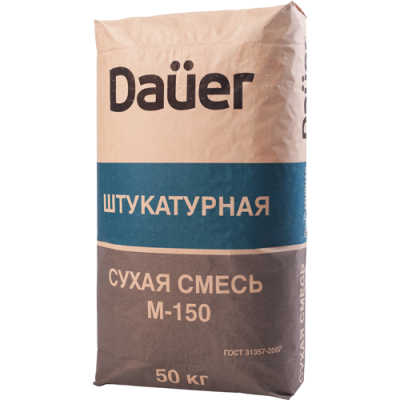 Штукатурная смесь М-150 Dauer Штукатурная смесь М-150 Dauer