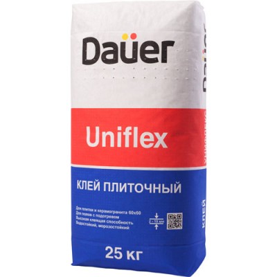 Dauer Uniflex (Унифлекс) клей для тяжелого керамогранит Dauer Uniflex (Унифлекс) клей для тяжелого керамогранит