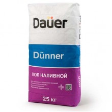 Наливной пол цементный Dauer Dunner, 25 кг Наливной пол цементный Dauer Dunner, 25 кг