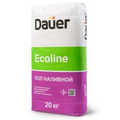 Наливной пол Dauer Ecoline, 20 кг Наливной пол Dauer Ecoline, 20 кг