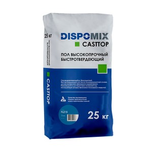 Наливной пол DISPOMIX Casttop FL21 (голубой) полимерцементный, 25 кг