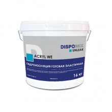 Гидроизоляция готовая Dispomix Unleak Acryl WE, 16 кг