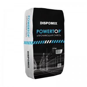 Топпинг для пола Dispomix Powertop AF700 корундовый (черный), 25 кг