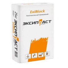 Клей для блоков Эксипласт ExiBlock, 25 кг Клей для блоков Эксипласт ExiBlock, 25 кг