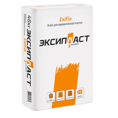 Клей для керамической плитки Эксипласт (Exiplast) ExiFix, 25 кг Клей для керамической плитки Эксипласт (Exiplast) ExiFix, 25 кг