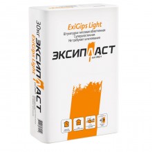 Штукатурка гипсовая Эксипласт ExiGips Light, 30 кг Штукатурка гипсовая Эксипласт ExiGips Light, 30 кг