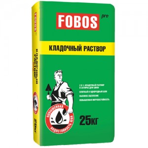 Клей для пеноблоков FOBOS Pro, 25 кг