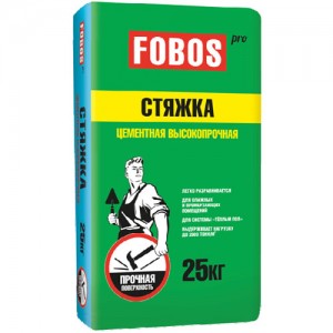 FOBOS PRO "Стяжка" - цементная стяжка пола