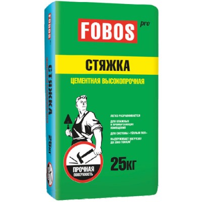 FOBOS PRO "Стяжка" - цементная стяжка пола FOBOS PRO "Стяжка" - цементная стяжка пола