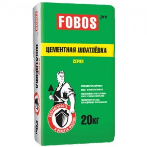 Шпатлевка цементная фасадная FOBOS PRO