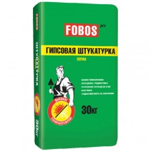 Штукатурка гипсовая серая с перлитом FOBOS PRO