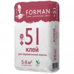 Клей для керамической плитки Forman №51