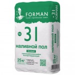 Базовый наливной пол FORMAN №31, 25 кг