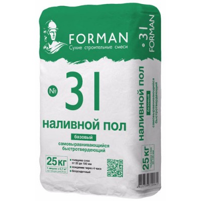 Базовый наливной пол Forman 31 Базовый наливной пол Forman 31