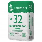 Финишный наливной пол FORMAN №32, 25 кг