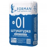 Штукатурка суперлегкая гипсовая FORMAN №01