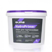 Грунт для гидроизоляции GLIMS HydroPrimer, 5 л